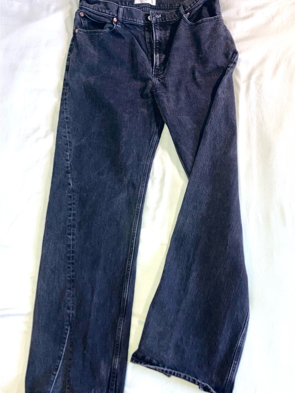 Abercrombie & Fitch Women’s Dark Blue Boot Cut Jeans
